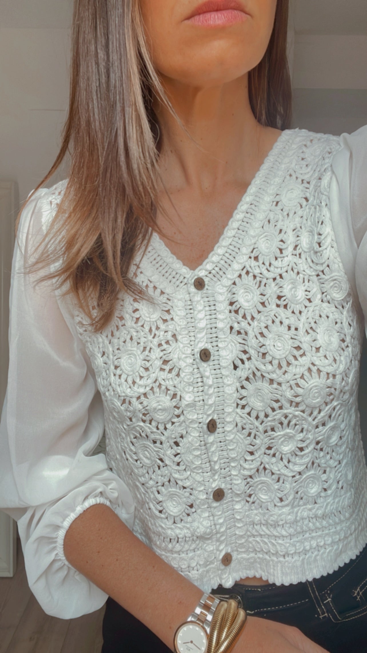 BLUSA CROCHET