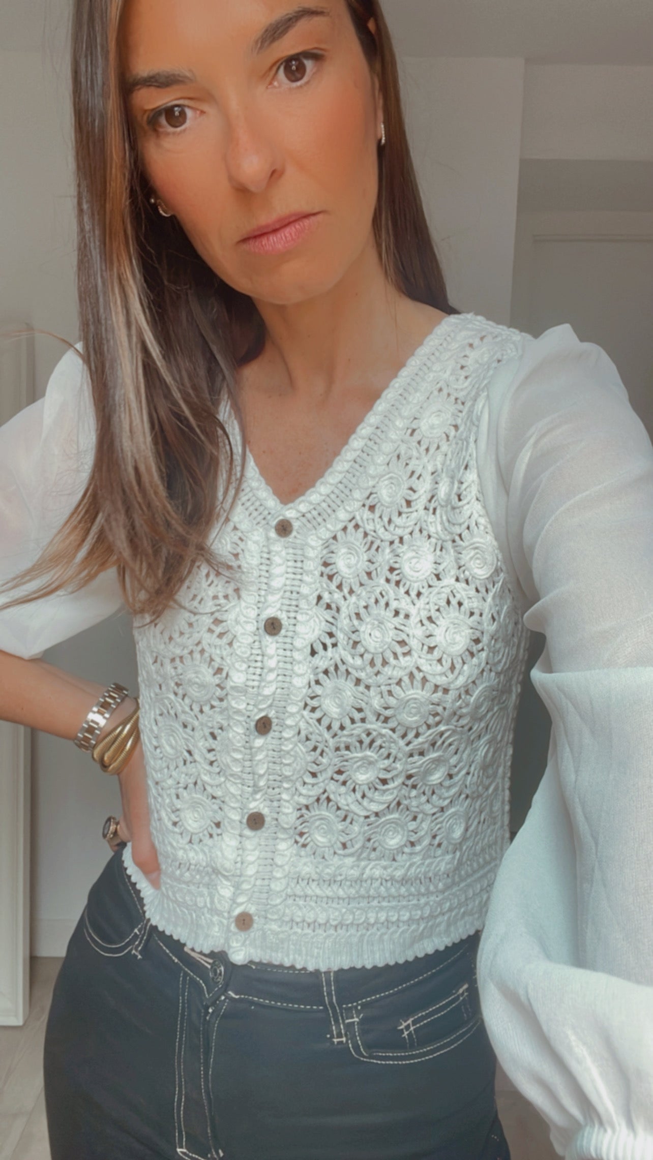 BLUSA CROCHET