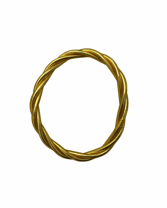 Pulsera pan de oro TWIST